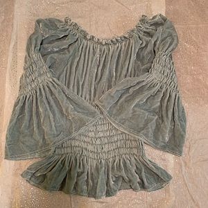 Marrika Nakk adorable boho chic peasant shirt